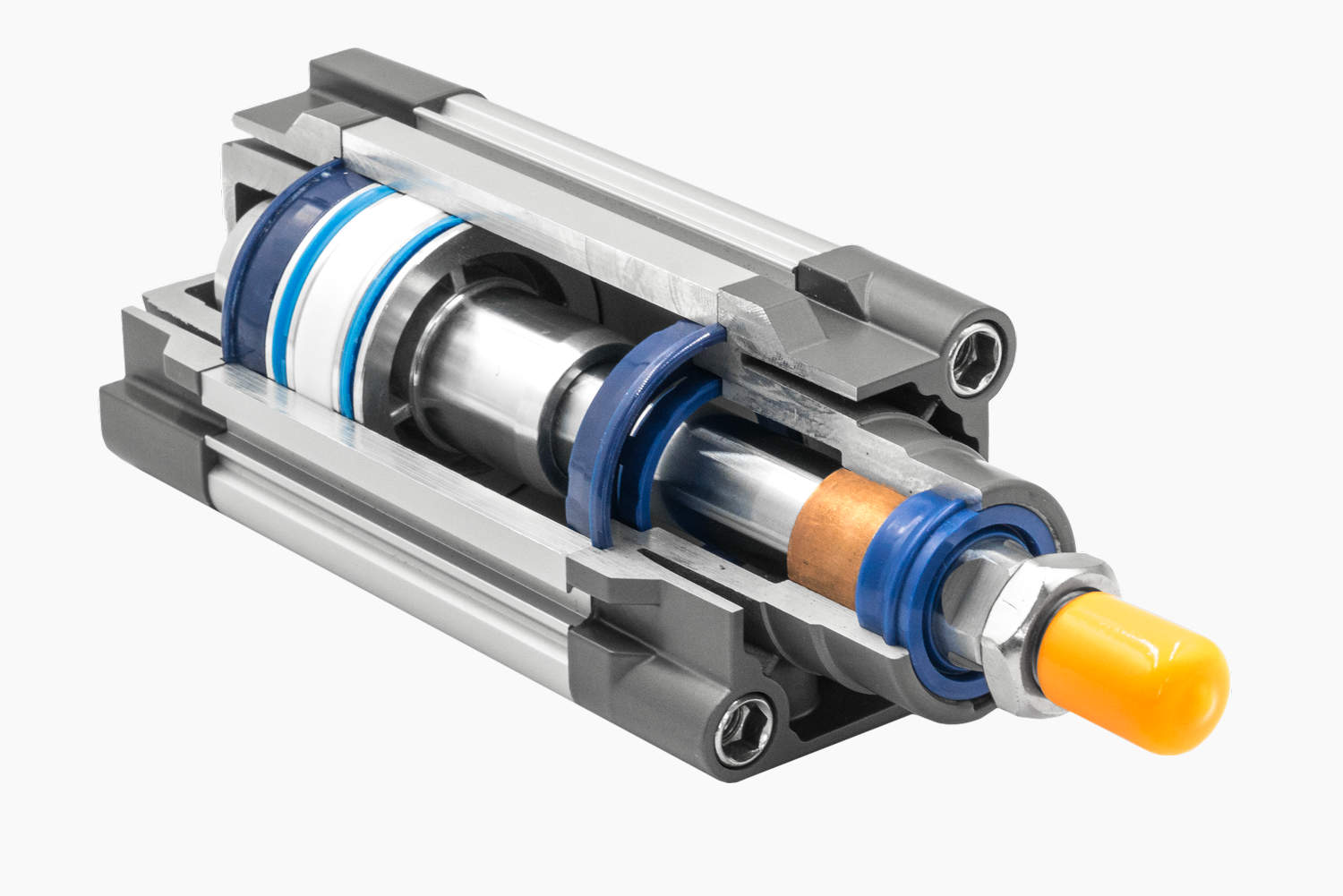 Пневмоцилиндр по ISO 15552 FVBC32x70-S