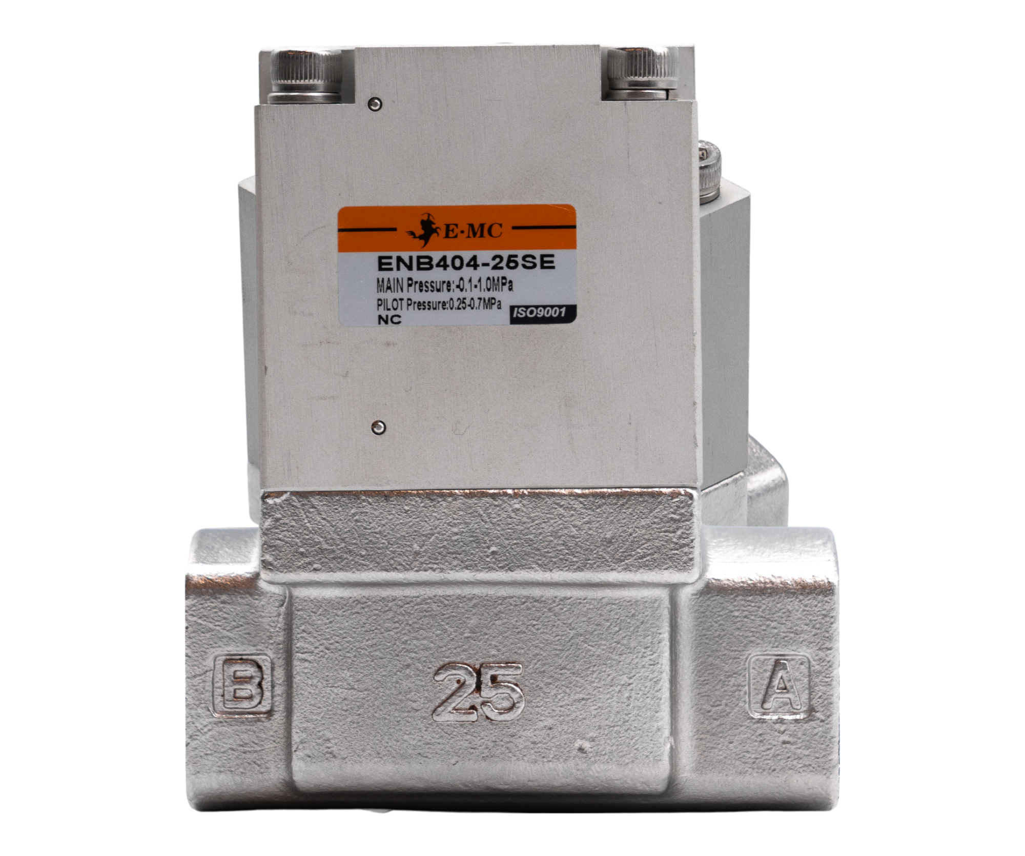 Клапан с пневмоуправлением из нержавеющей стали ENB404-25SV