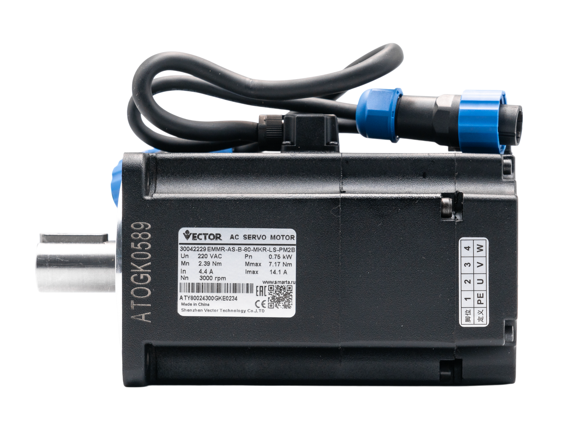 Серводвигатель EMMR-AS-B-80-LKR-LS-PM2