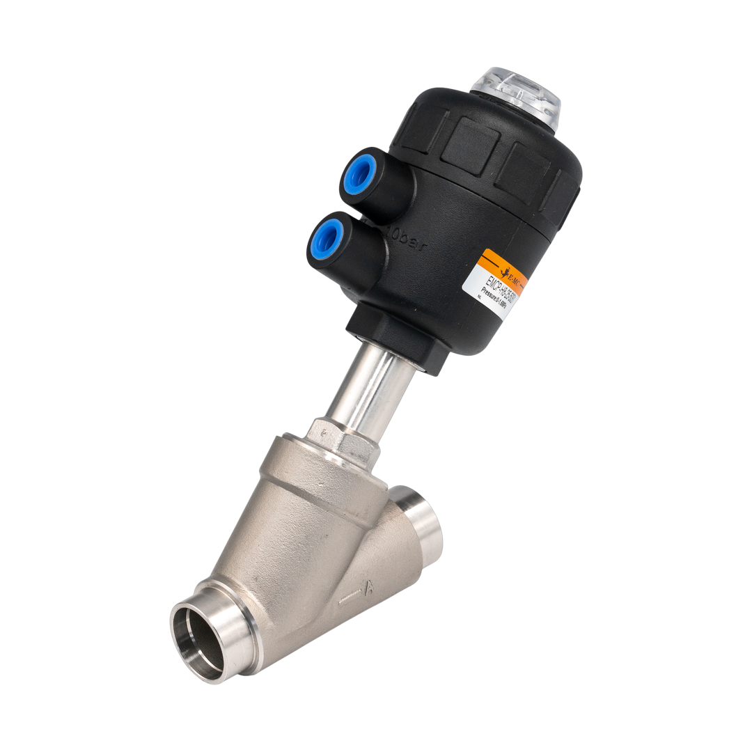 Угловой клапан с пневмоуправлением EMCP-H8-15-50S1