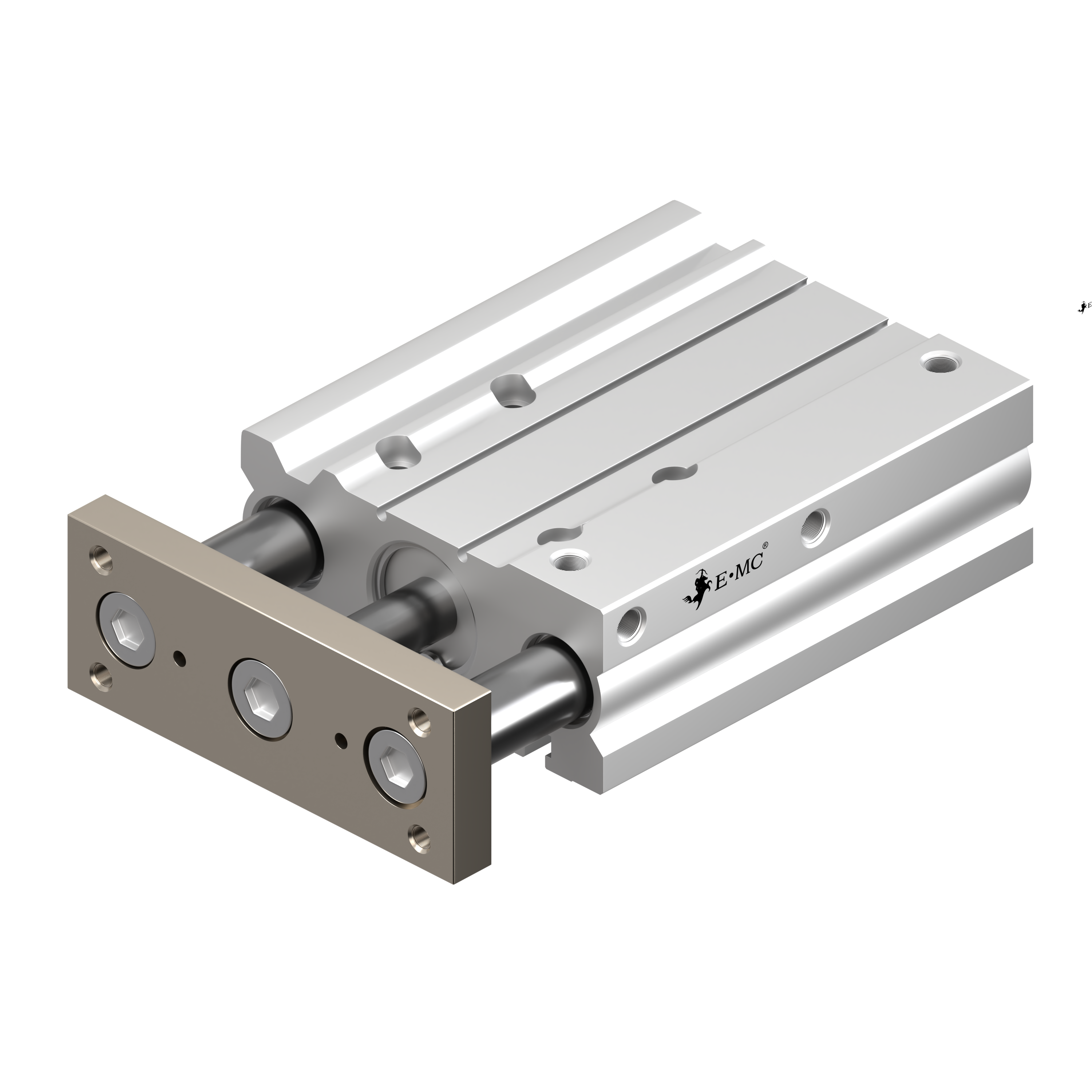 Пневмоцилиндр с направляющими SGL50x100-S