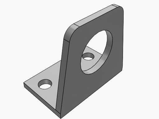 Лапы монтажные FJ-ESW25LB