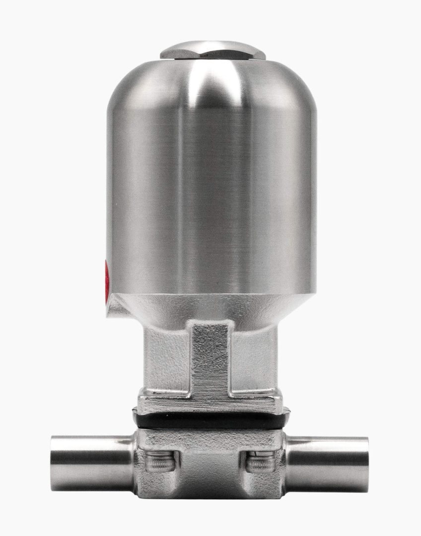 Клапан диафрагмовый VZDCF-50-WW-S-S-PE-NO