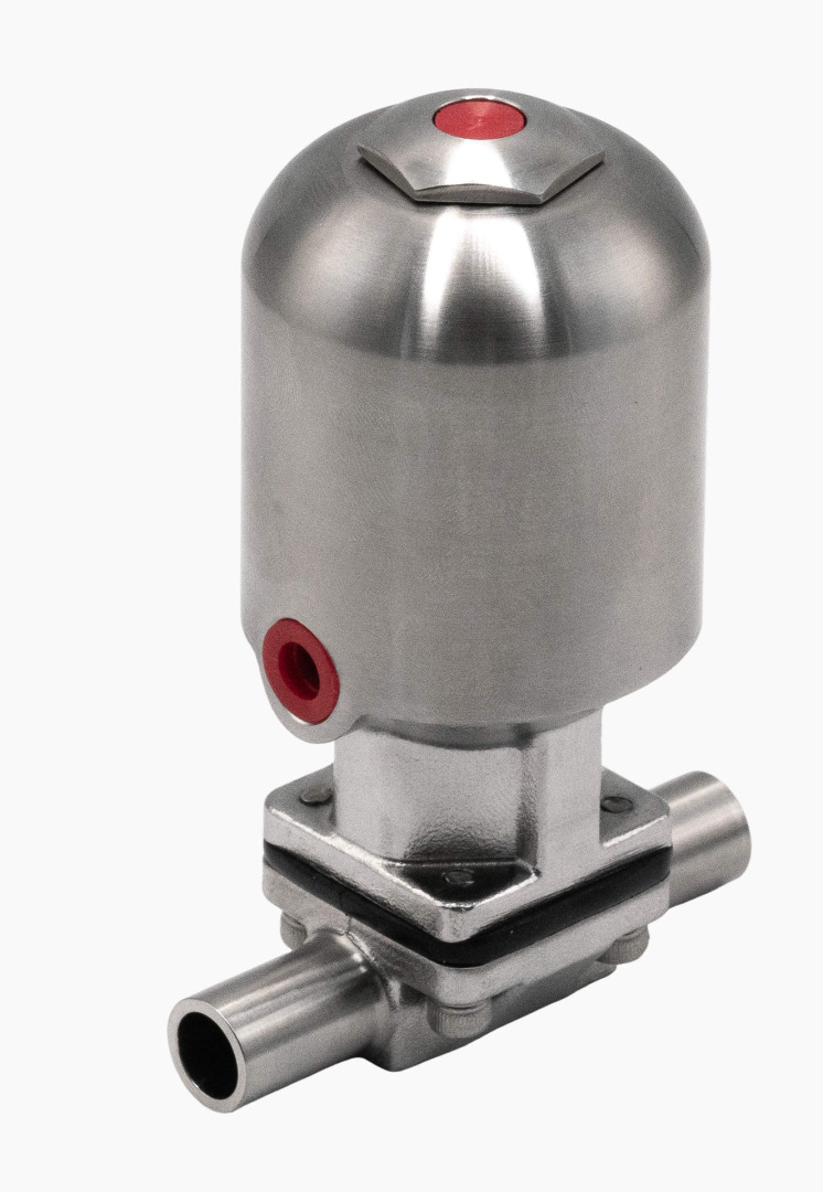 Клапан диафрагмовый VZDCF-50-WW-S-S-PE-NO