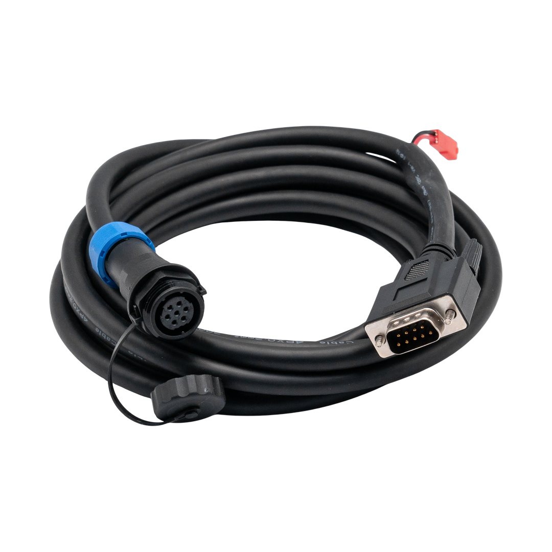 Кабель двигателя энкодерный NEBR-M24G7-K-15-R-S1G15