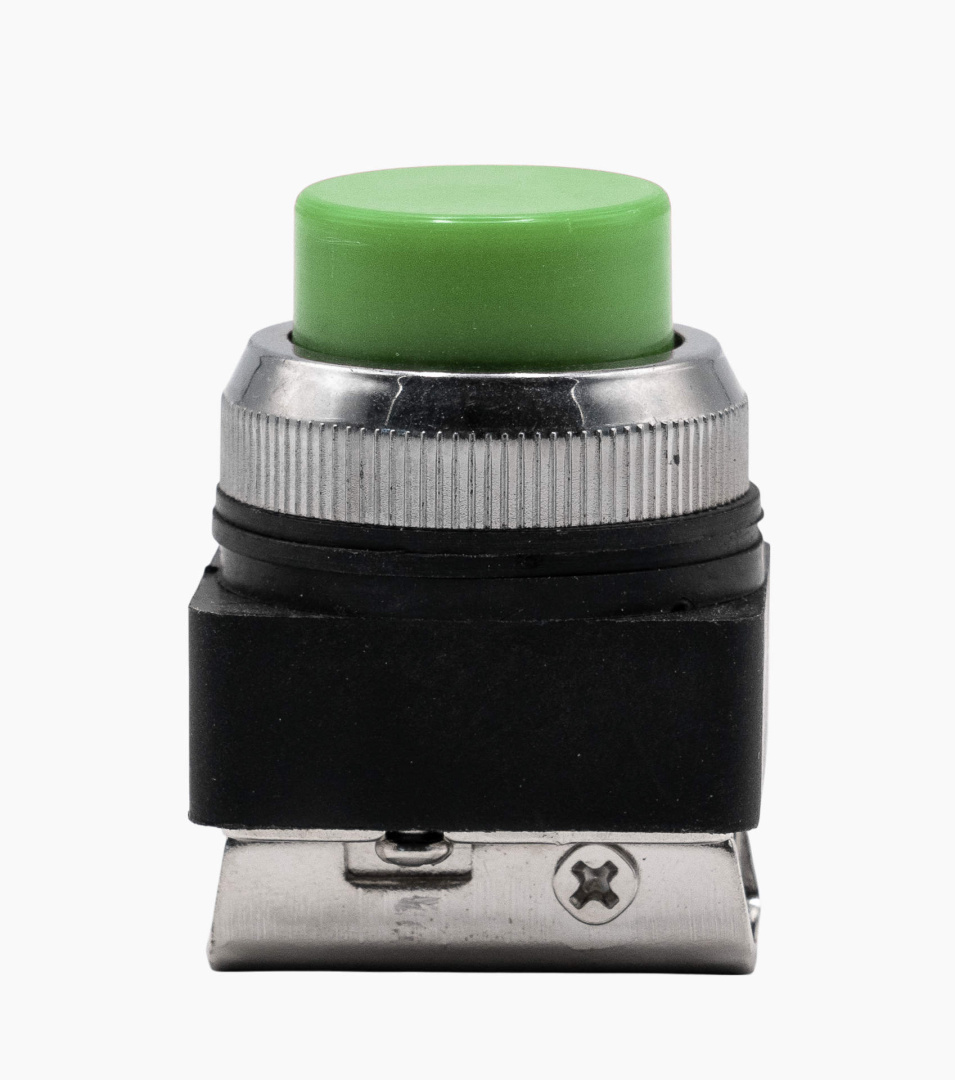 Кнопка выступающая (зелёная) PPL-G