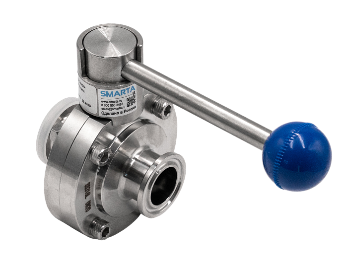 Затвор дисковый VZACF-100-WW-V4-E-H