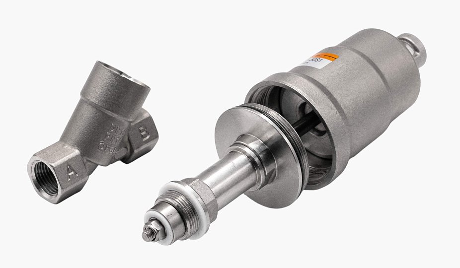 Ремкомплект для углового клапана с пневмоуправлением EMCJ-15-40-XLB (FKM+PTFE)