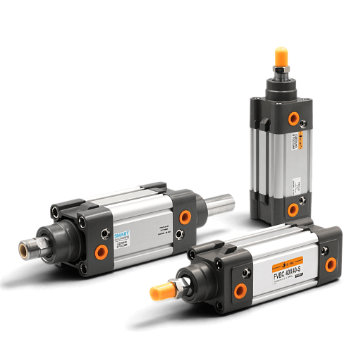 Пневмоцилиндры по ISO 15552  | SMARTA.RU