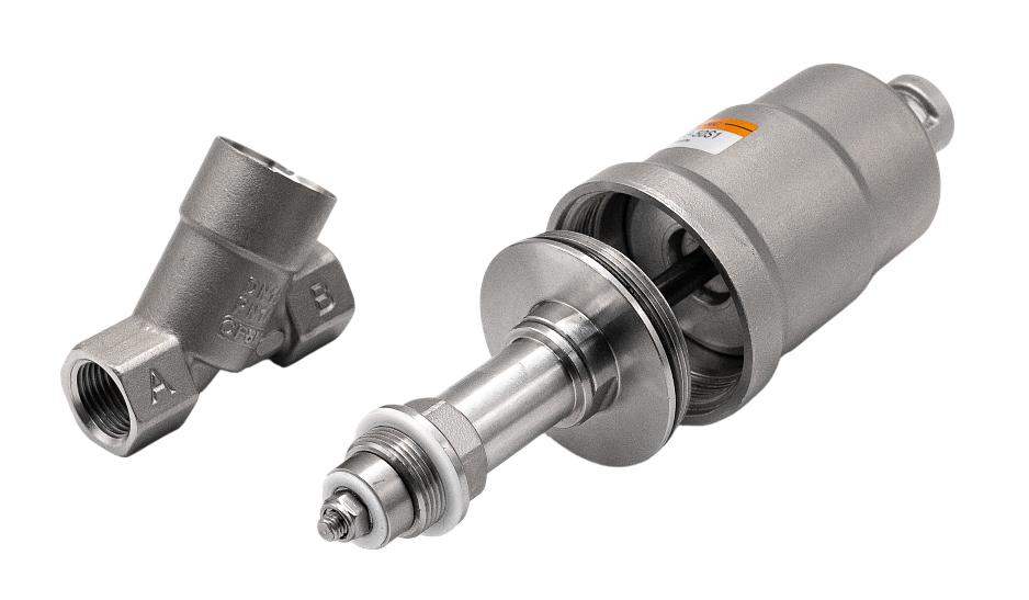 Ремкомплект для углового клапана с пневмоуправлением EMCJ-65-125-XLB (FKM+PTFE)