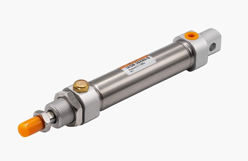 Пневмоцилиндр по ISO 6432 IASB12x25-S