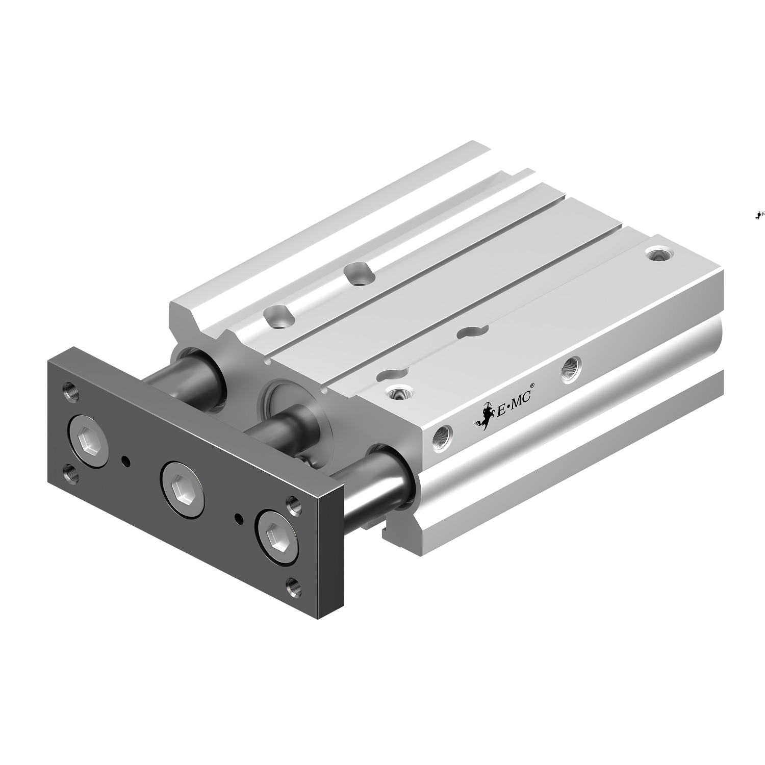 Пневмоцилиндр с направляющими SGM50x100-S