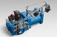 Четвертьоборотные пневматические приводы GBVA