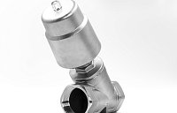 Седельные отсечные клапаны с приводом из нержавеющей стали