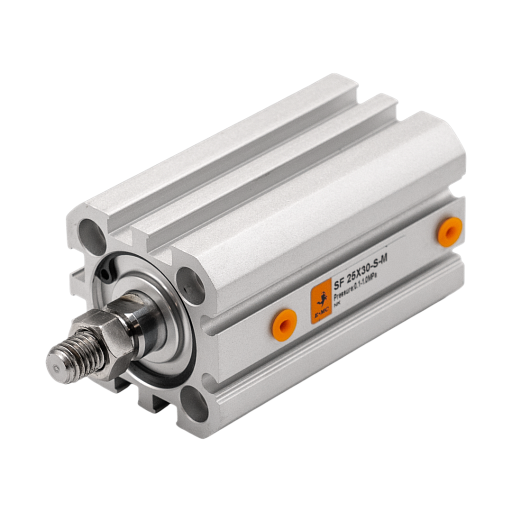 Пневмоцилиндр по ISO 21287 SF50x25-S-M
