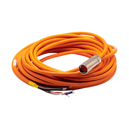 Кабель двигателя силовой NEBR-M23G8-E-3-Q25-LE6-1