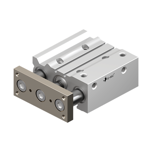 Пневмоцилиндр с направляющими SGL25x70-S