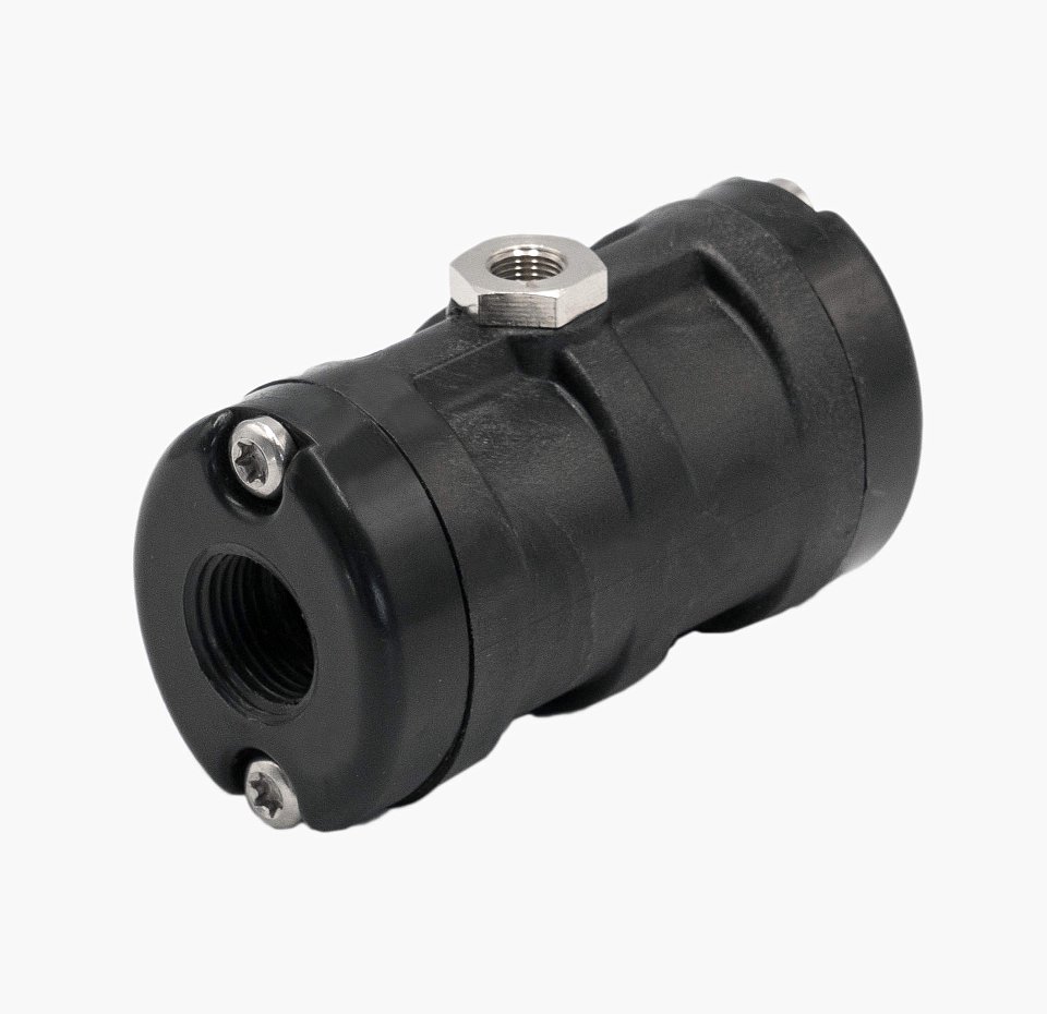 Пережимной клапан KMP-F-25-SS304-SI