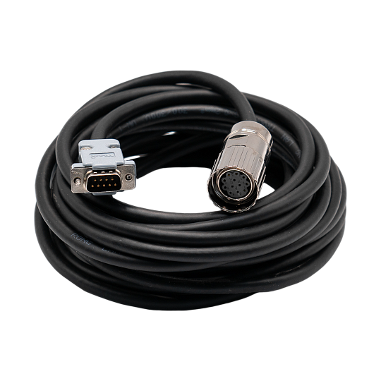 Кабель двигателя энкодерный NEBR-M23G12-E-3-M-S1G9