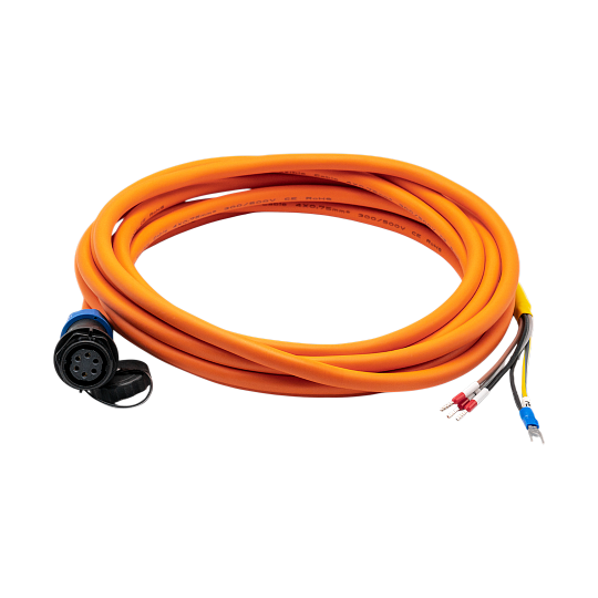 Кабель двигателя силовой NEBR-M24G6-K-20-Q07-LE4