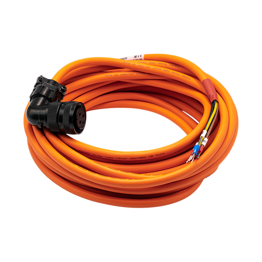 Кабель двигателя силовой NEBR-M32W4E-K-23-Q07-LE4