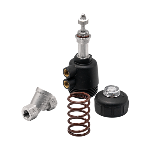 Ремкомплект для углового клапана с пневмоуправлением EMCP-15-50-XLB (FKM+PTFE)